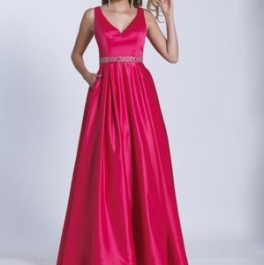Fuchsia Gown